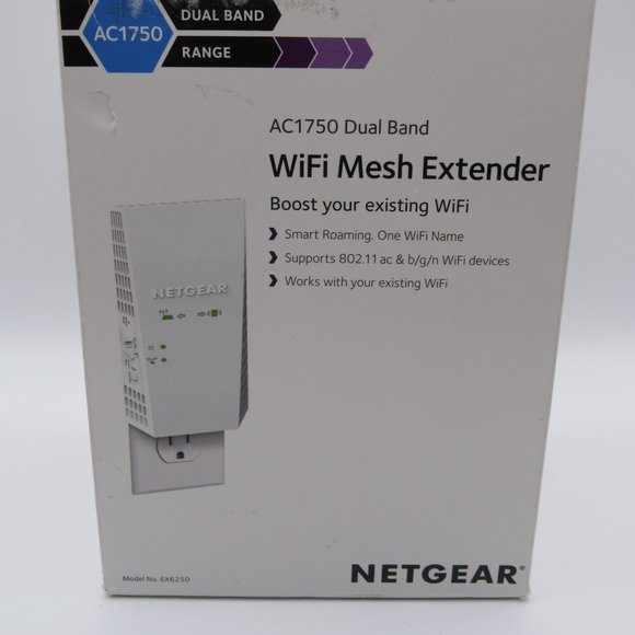 NETGEAR AC1750 WiFi Mesh Extender BOOST YOUR EXISTING WIFI  #552 - Picture 7 of 11